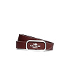 Ремень Coach (SILVER/WINE OXBLOOD)